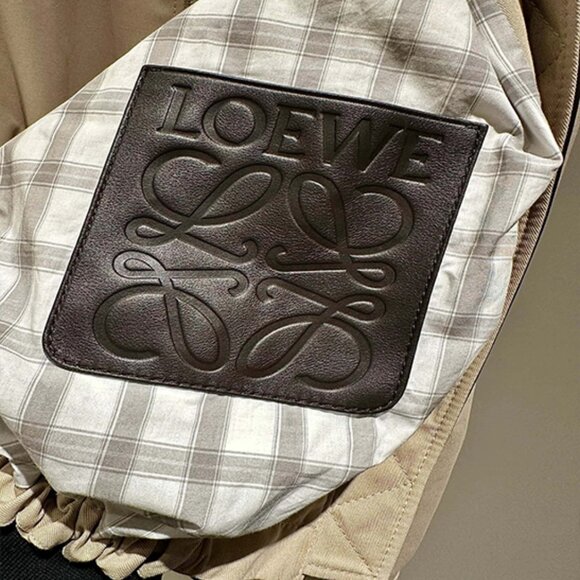 Loewe Women's Natural Relaxed Fit Balloon Jacket - Picture 7 of 11